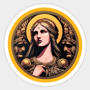 Goddess Sticker